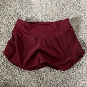 Lululemon Speed Up Shorts size 4